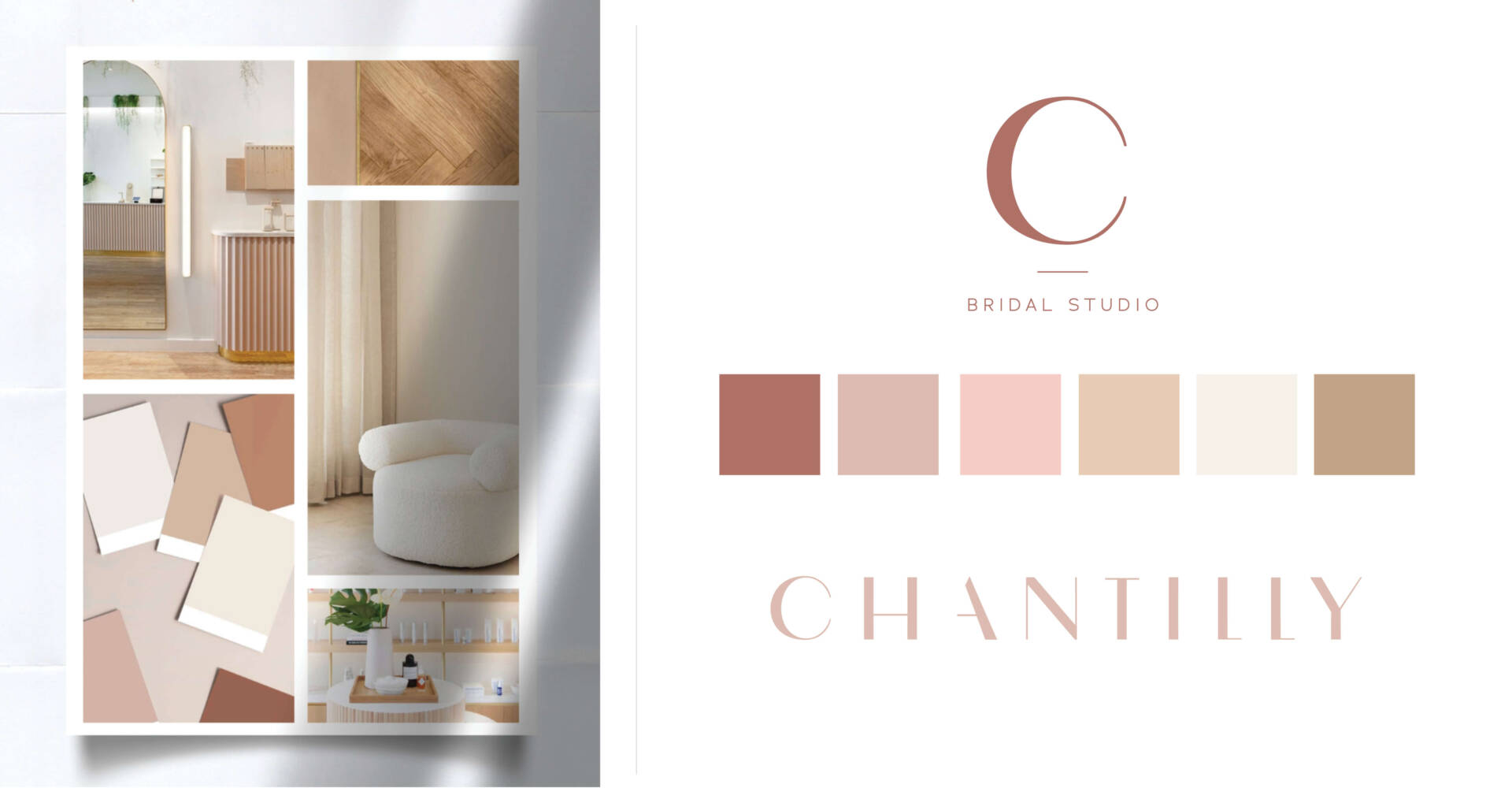 Chantilly Custom branding and logo design